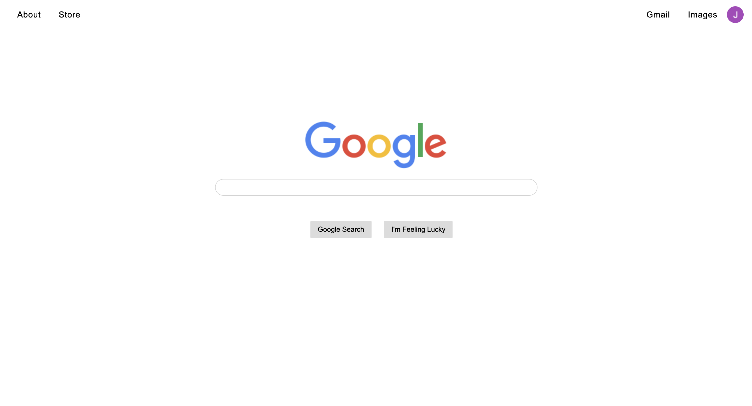 My remake of google
